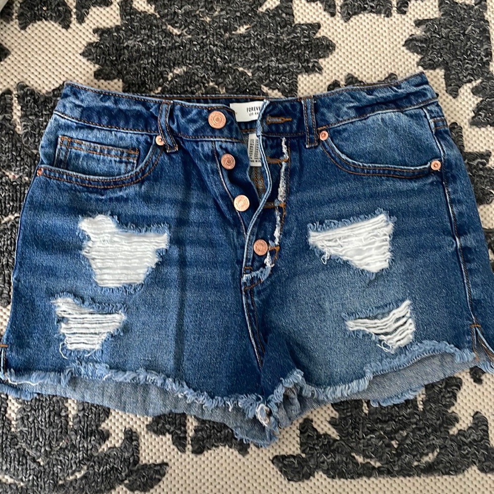 Forever 21 denim shorts
